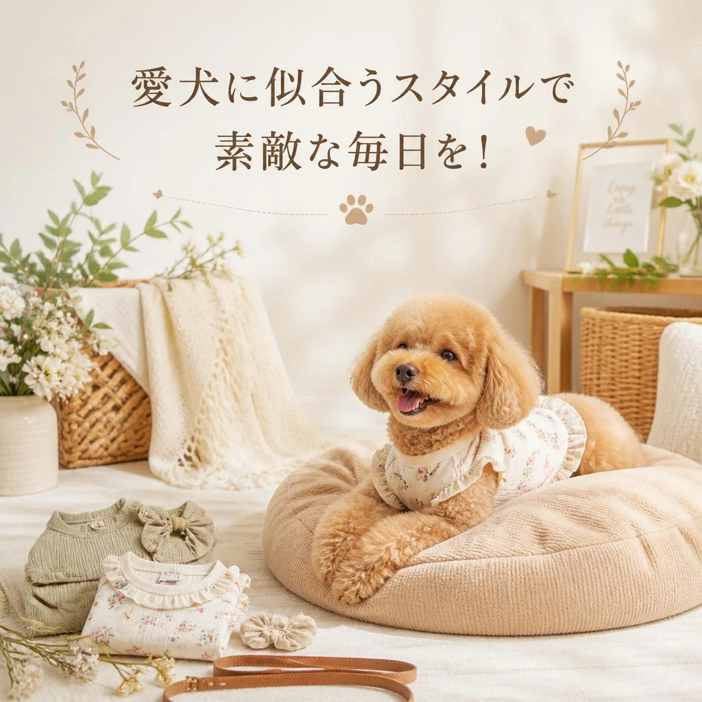 愛犬に似合うスタイルで素敵な毎日を！